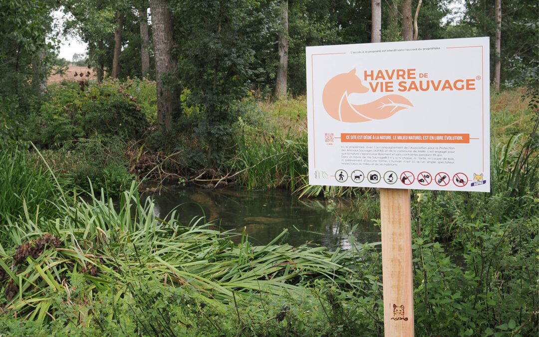 Inauguration du 1er Havre de Vie Sauvage® de France